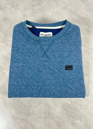 Billabong – Sweat homme bleu chiné casual streetwear surfwear taille M Code 239N, brand: Billabong, condition: Very good, size: M, €18.00, €19.60 includes Buyer Protection Pro