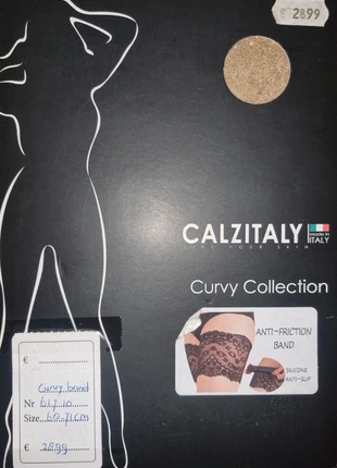Plussize elastische dijband huidskleur., merk: Calzitaly, staat: Nieuw met prijskaartje, maat: Universele maat, € 8,00, € 9,10 inclusief Kopersbescherming