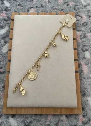 Gourmette en plaque or en breloque, état: Très bon état, 4,00 €, 4,90 € Protection acheteurs incluse