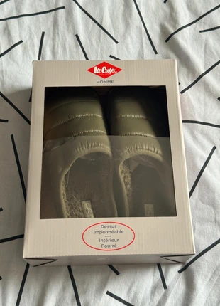 Pantoufles Lee Cooper noires chaud confort hiver cocooning maison antidérapantes, brand: Lee Cooper, condition: New without tags, size: 43, €19.99, €21.69 includes Buyer Protection Pro
