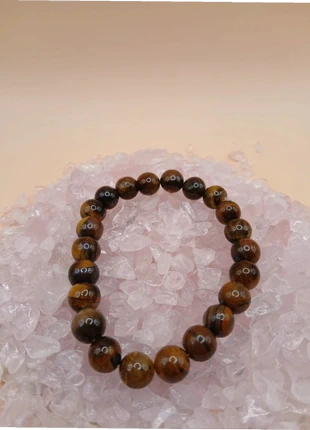 Bracelet en œil de tigre, marque: Natural, état: Très bon état, 4,95 €, 5,90 € Protection acheteurs (Pro) incluse