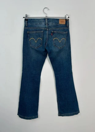 Jean Levi's Superlow Flare Femme - W26 FR36 | Marine Effet Délavé LF235, brand: Levi's, condition: Very good, size: S / 36 / 8, €12.00, €13.30 includes Buyer Protection Pro