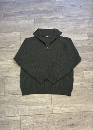 Pull zip col roulé côtelé vintage 90’s, brand: Vintage Dressing, condizioni: Ottime, taglia: L, €17.85, €19.44 include la Protezione acquisti