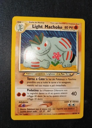 Light machoke 49/105 neo destiny, marque: Pokémon, état: Bon état, 5,50 €, 6,48 € Protection acheteurs (Pro) incluse
