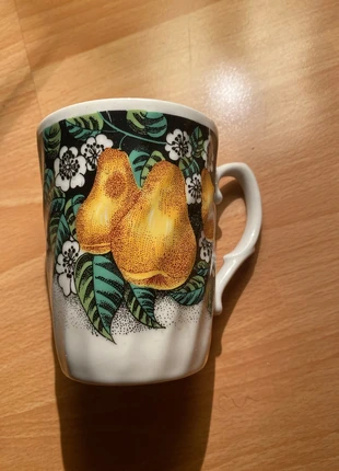 Tasse vintage florale poire, brand: hebes porcelaine, condition: Very good, €14.00, €15.40 includes Buyer Protection