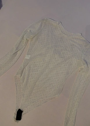 White Mesh Glitzer Body 34/36, brand: Reeperbahn, condizioni: Ottime, taglia: S / IT 40 / EU 36, €4.50, €5.43 include la Protezione acquisti