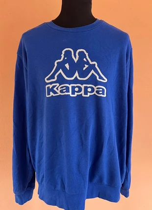 Felpa Kappa Vintage Y2K Blu Unisex XXL Oversize con Ologramma, marque: Kappa, état: Bon état, taille: XXL, 7,90 €, 9,00 € Protection acheteurs incluse