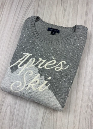 Camisola Tommy Hilfiger “Après Ski” | Cinza & Branco | Size M, marque: Tommy Hilfiger, état: Très bon état, taille: M / 38 / 10, 22,00 €, 23,80 € Protection acheteurs incluse