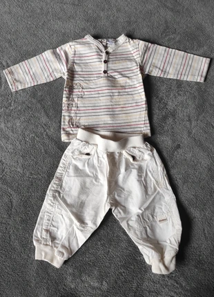 Ensemble garçon p'tit bisou, marque: P'tit Bisou, état: Très bon état, taille: 1-3 mois / 56 cm, 3,00 €, 3,85 € Protection acheteurs incluse