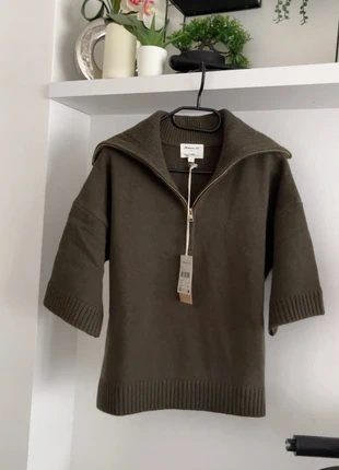 Pull maison 123 en laine kaki xs, marke: Maison, zustand: Neu, mit Etikett, größe: XS / 34 / 6, 60,00 €, 63,70 € inklusive Vinted-Käuferschutz
