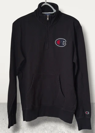🤍 Pull Sweat homme zippé noir manches longue • Champion • Taille L 🤍, marke: Champion, zustand: Sehr gut, größe: L, 16,00 €, 17,50 € inklusive Vinted-Käuferschutz