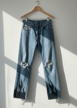 Jeans Levi’s Custom - 32w 32l, marca: Levi's, estado: Novo sem etiquetas, tamanho: M / 38 / 10, €30.00, €32.20 inclui Proteção do Comprador