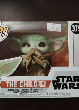 Funko Pop Grogu et sa grenouille 379, marque: Funko, état: Neuf avec étiquette, taille: Prématuré, jusqu'à 44cm, 10,00 €, 11,20 € Protection acheteurs incluse