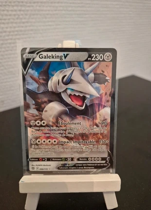 Carte Pokémon Galeking V – 96/172 – Épée et Bouclier Poing de Fusion – Rare V, marke: Pokémon, zustand: Sehr gut, 4,50 €, 5,43 € inklusive Vinted-Käuferschutz