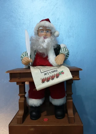 Babbo natale vintage con musica, brand: Merry Christmas, condizioni: Buone, €18.00, €19.60 include la Protezione acquisti