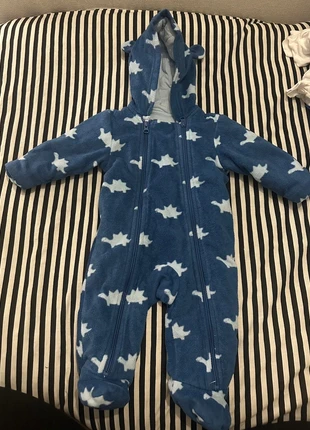 Baby boy Dino pramsuit, brand: Marks & Spencer, condition: Very good, size: 3-6 months / 62 cm, £4.00, £4.62 includes Buyer Protection