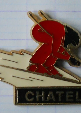 Pin's - épinglette - Chatel, condition: Good, €3.00, €3.85 includes Buyer Protection