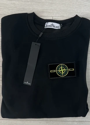 Pull Stone Island noir, merk: Stone Island, staat: Heel goed, maat: M, € 49,99, € 53,19 inclusief Kopersbescherming