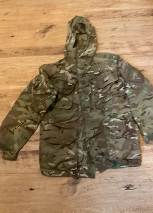 Jacket smock windproof camo camouflage 160/88 cadet army fishing outdoors, brand: genuine UK military issue small jacket smock, condition: Very good, size: S, £10.00, £11.20 includes Buyer Protection Pro