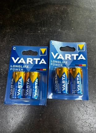 Varta Batterien C 2x vorhanden, brand: VARTA, condizioni: Nuovo con cartellino, €4.00, €4.90 include la Protezione acquisti