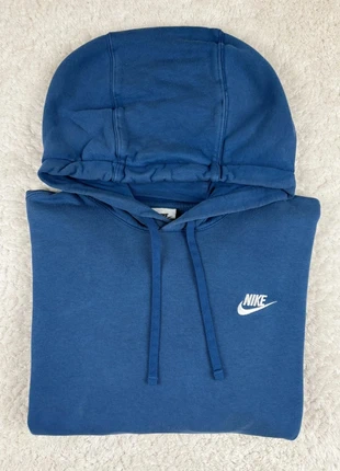 Sweat à capuche pull sweat-shirt Nike club fleece uni et brodé - M - bleu marine, marque: Nike, état: Très bon état, taille: M, 25,00 €, 26,95 € Protection acheteurs (Pro) incluse