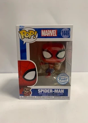 Funko POP! Marvel - Spiderman 1449, marca: Funko, estado: Novo com etiquetas, tamanho: 3 anos / 98 cm, €12.90, €14.25 inclui Proteção do Comprador Pro