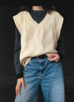 Pull sans manche vintage, marque: Vintage Dressing, état: Très bon état, taille: M / 38 / 10, 12,00 €, 13,30 € Protection acheteurs incluse