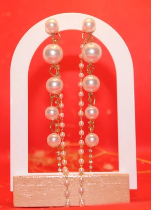 Boucle d’oreille type perles, marque: Vintage Chic, état: Neuf avec étiquette, 6,00 €, 7,00 € Protection acheteurs incluse