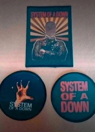 System of a down X3 patch bundle, brand: HEAVY METAL, condition: Good, £9.80, £10.99 includes Buyer Protection