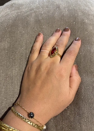 Belle bague rubis, marca: rubis, estado: Novo sem etiquetas, tamanho: 20,2 mm Ø / 25, €12.00, €13.30 inclui Proteção do Comprador