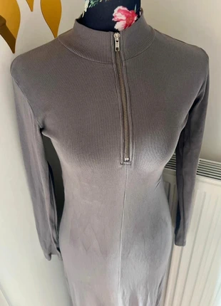 Robe longue grise – Hiver, état: Très bon état, taille: M / 38 / 10, 18,00 €, 19,60 € Protection acheteurs incluse