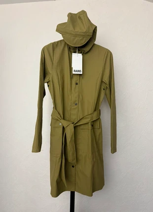 Rains imperméable curve W jacket W3 khaki S, marca: Rains, estado: Novo com etiquetas, tamanho: S / 36 / 8, €79.00, €83.65 inclui Proteção do Comprador Pro