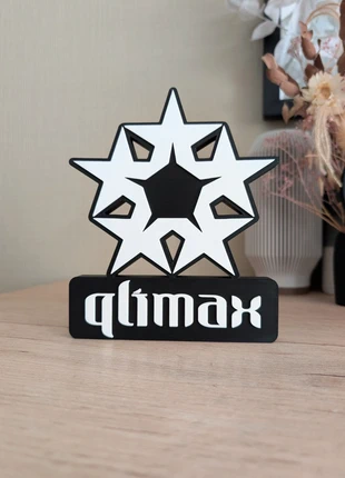 Qlimax logo décoratif 18x14cm Excellent état Fanart, marke: qlimax, zustand: Sehr gut, 16,00 €, 17,50 € beinhaltet Vinted-Käuferschutz Pro