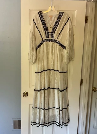 Anthropologie Verb Sequined Metallic Maxi Dress Size M NWT Boho Peasant Hippie, marque: Anthropologie, état: Très bon état, taille: M / 38 / 10, 28,60 €, 30,73 € Protection acheteurs incluse