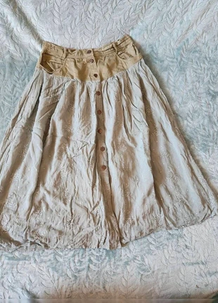 Long cottagecore style thick high waist skirt, marque: Together, état: Très bon état, taille: XL / 42 / 14, 5,00 €, 5,95 € Protection acheteurs incluse