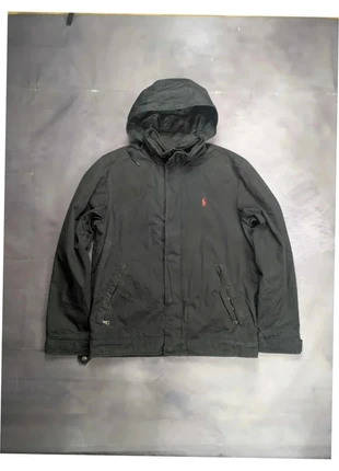 Veste coupe vent Ralph Lauren homme noir logo rouge veste légère a capuche taille S homme, marque: Ralph Lauren, état: Très bon état, taille: S, 50,72 €, 53,96 € Protection acheteurs (Pro) incluse