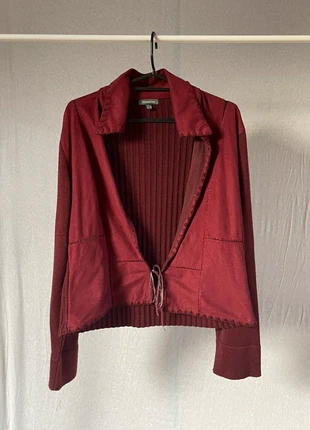 Petit gilet bordeaux vintage, merk: Vintage, staat: Nieuw zonder prijskaartje, maat: L / 40 / 12, € 5,00, € 5,95 inclusief Kopersbescherming