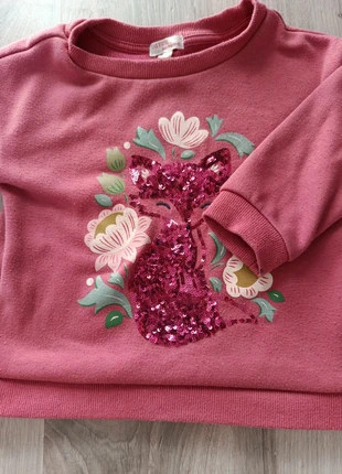 Pull rose du pareil au même, marque: Du Pareil au Même, état: Très bon état, taille: 4 ans / 104 cm, 2,50 €, 3,33 € Protection acheteurs incluse