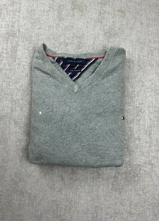 Pull tommy Hilfiger gris taille XL, marke: Tommy Hilfiger, zustand: Gut, größe: XL, 10,00 €, 11,20 € beinhaltet Vinted-Käuferschutz Pro
