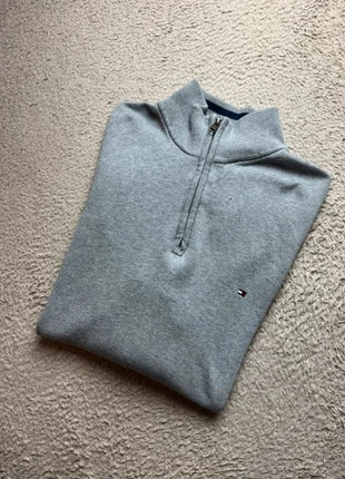 Pull Half Zip Tommy Hilfiger Gris Taille L Homme, marke: Tommy Hilfiger, zustand: Sehr gut, größe: L, 29,99 €, 32,19 € beinhaltet Vinted-Käuferschutz Pro