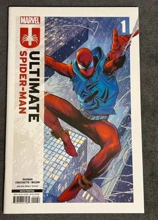 Ultimate Spider-Man #1 Checchetto 6th print variant 🔥, staat: Heel goed, € 17,99, € 19,59 inclusief Kopersbescherming