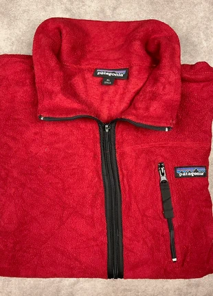 Veste Polaire Classic full zip Patagonia rouge en polyester taille XL pour hommes, brand: Patagonia, condizioni: Ottime, taglia: XL, €27.00, €29.05 include la Protezione acquisti