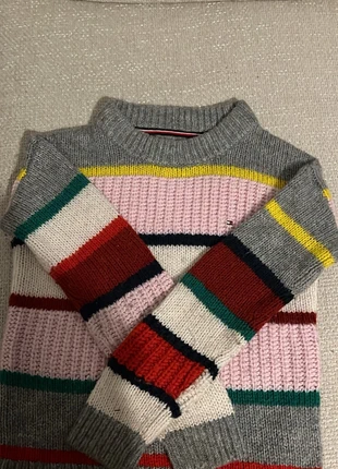 Pull Tommy Hilfiger multicolore, marque: Tommy Hilfiger, état: Très bon état, taille: 12 ans / 152 cm, 6,00 €, 7,00 € Protection acheteurs incluse