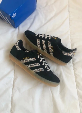 Adidas Gazelle Black Leopard - 38 2/3, merk: adidas, staat: Nieuw met prijskaartje, maat: 38.5, € 109,00, € 115,15 inclusief Kopersbescherming Pro
