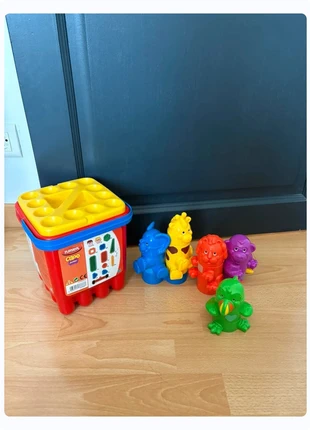 Jeu clippo et construction animaux, estado: Bom, tamanho: Prematuro, até 44 cm, €5.00, €5.95 inclui Proteção do Comprador