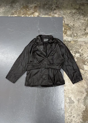 Veste / trench USA marron en cuir Vintage, marke: Vintage Dressing, zustand: Sehr gut, größe: XL / 42 / 14, 35,00 €, 37,45 € beinhaltet Vinted-Käuferschutz Pro