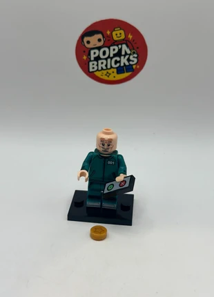 Figurine type LEGO – Player 001 Oh Il-nam – Squid Game, brand: Squid Game, condizioni: Ottime, taglia: Prematuri, fino a 44 cm, €3.99, €4.89 include la Protezione acquisti