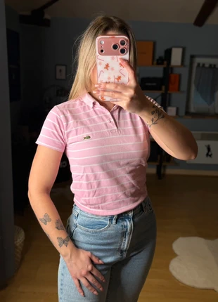 Polo Lacoste rose pastel – Taille XS - Très bon état, brand: Lacoste, condizioni: Ottime, taglia: XS / IT 38 / EU 34, €10.00, €11.20 include la Protezione acquisti