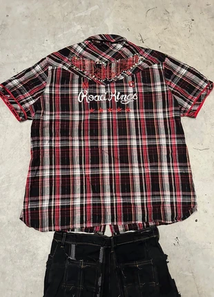 Vintage affliction style y2k Hip hop tribal shirt 00s, brand: Affliction, condizioni: Ottime, taglia: XL, €44.90, €47.85 include la Protezione acquisti