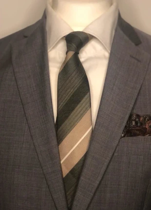 Vintage Wide Striped Tie – Sophisticated Sartorial Charm, marque: no brand, état: Très bon état, 7,00 €, 8,05 € Protection acheteurs incluse